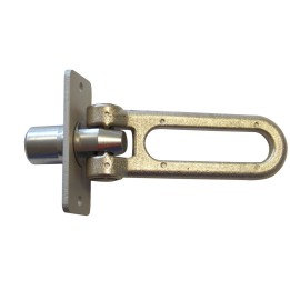 Anneau accrochage Ext. + plaque pour serrure Fermod 37 - 38