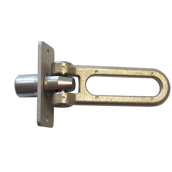Anneau accrochage Ext. + plaque pour serrure Fermod 37 - 38