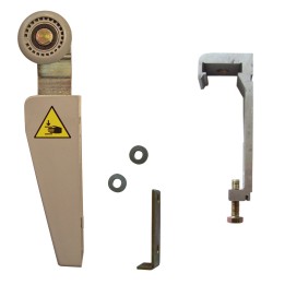 Chariot gauche et visserie pour rail Fermod 2150