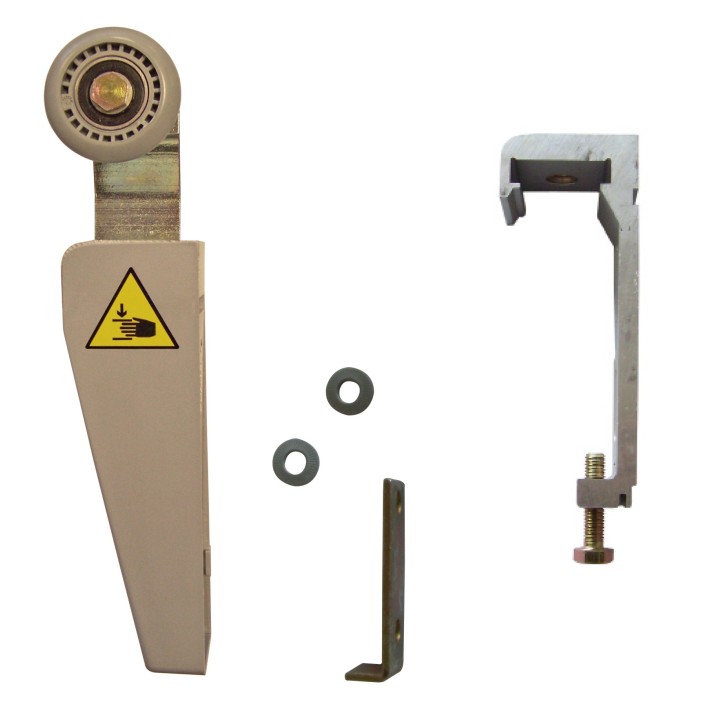 Chariot gauche et visserie pour rail Fermod 2150