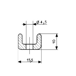 Raidisseur 3352  pour joint Fermod