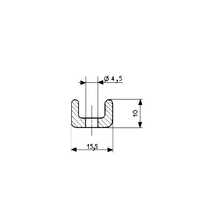 Raidisseur 3352  pour joint Fermod