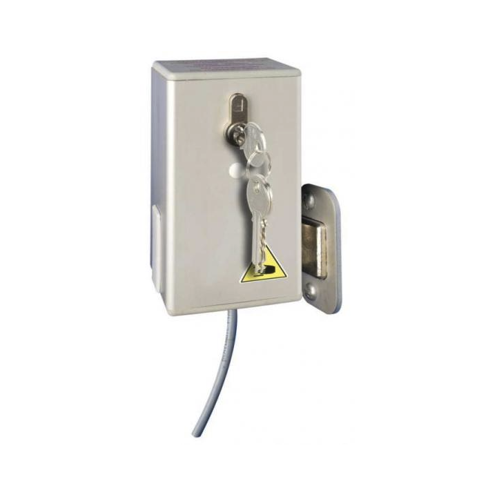 Serrure Fermod 58 HP avec interrupteur pour porte coulissantes