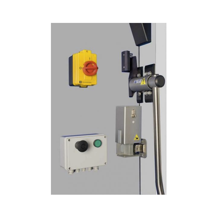 Serrure Fermod 58 HP avec interrupteur pour porte coulissantes