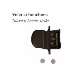 Volet et bouchons pour Poignée intérieure Fermod 6200